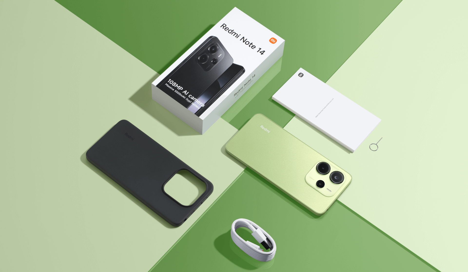 Zawartość pudełka Redmi Note 14