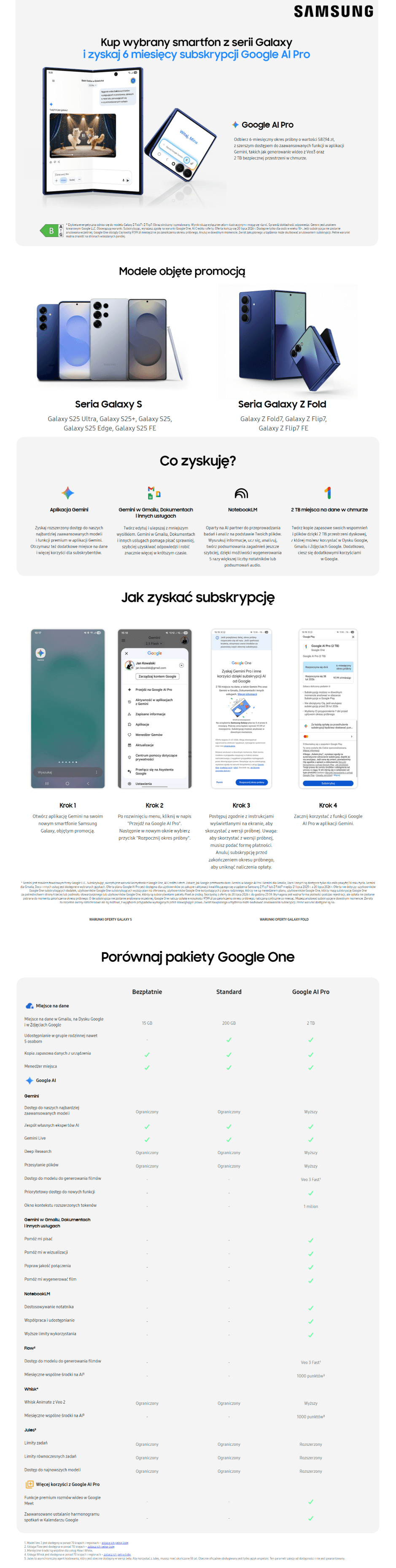 Baner Gemini Pro 6 miesięcy w prezencie